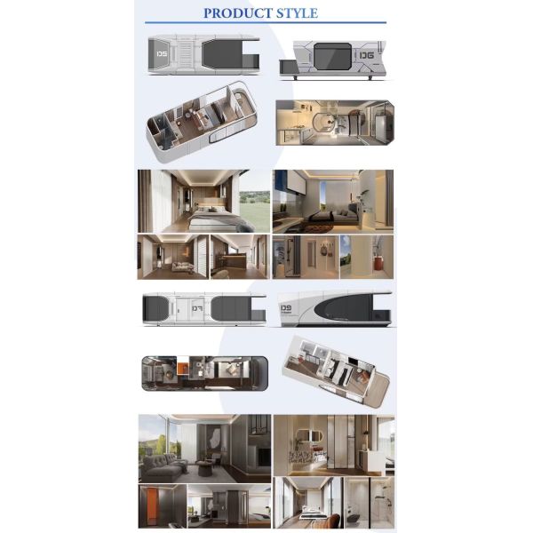 Customizable Space Capsule and Space Module for Diverse Applications