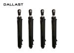 Agricultural Hydraulic Cylinders , Double Acting Telescopic Hydraulic Ram