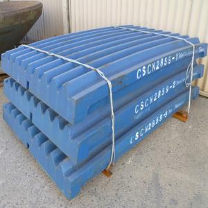 China high manganese casting jaw plate jaw crusher plates crusher jaws jaw crusher jaw plates jaw crusher spare parts factory