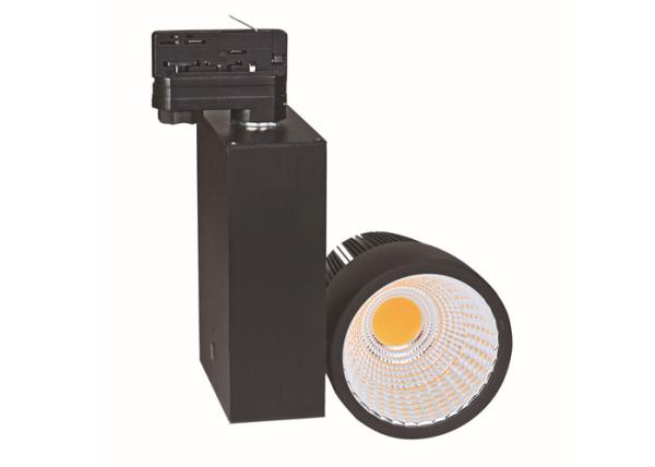 High Lumen 30W black LED spotlight track lighting Aluminium Alloy For Cloth shop