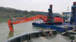 Excavator Long Reach Boom , Excavator Long Reach Attachment For Hitachi Doosan