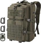 Mountaineering Hiking Tactical Bag Gym Sport Interior Zipper Pocket 600D