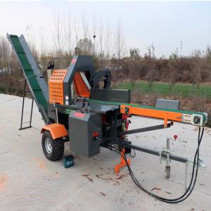 Gasoline Powered 800 KG Wood Splitting Machine with Hydraulic Horizontal Log