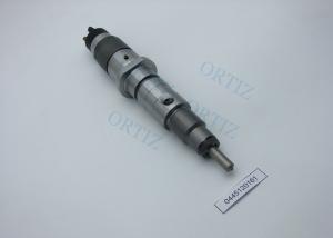 China Portable BOSCH Common Rail Injector Black / Silver Color Steel Material 0445120161 factory