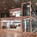 OEM ODM Movable Prefabricated House Public Toilet Villa Office Container House