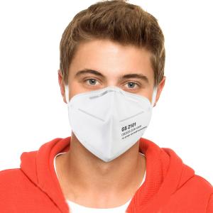 China Adjustable Wearing KN95 Face Masks Moisture Proof Latex Free Anti Fog factory
