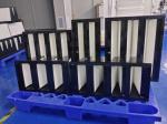 ABS Plastic Frame F6-H13 HEPA Compact V Bank Filter