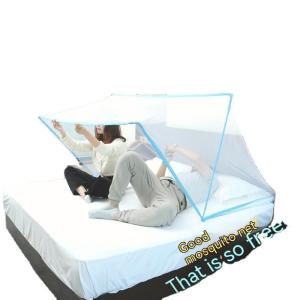 China Summer Folded Mosquito Net Tent for Adults 100% Polyester Portable Pop up Bed Room Patio factory