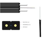 YTTX GJXH / GJXFH Fiber Optic Indoor FTTH Drop Cable 2 Core