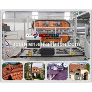 China made in china pvc roof tile machine on sale