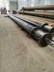 Black Rotary Piling Rig Friction Kelly Bar , Rotary Drilling Rig Components