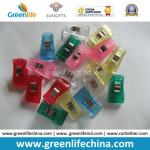 Manufacturer Supply Plastic Paper Holder Clips in Transparent Colors