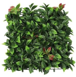 China Natural Looking Artificial Green Wall Grass Low Maintenance Decoration factory