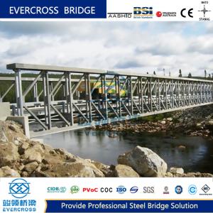 China OEM Modular Steel Bridge System Load Capacity Steel Truss Design factory