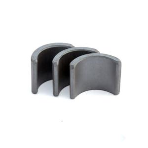 China Y30BH Strong Ceramic Block Permanent Ferrite Magnet ARC segment Magnet for motors factory