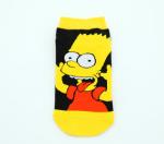 Popular Cartoon Patterned Ankle Socks , Jacquard Logo Childrens Ankle Socks