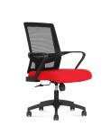 Grey 24in Swivel Office Chair With Arms 4D Morden 8 Hours Cozy