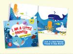 Travel In Sea World Painting Coloring Books Double Sided Kids Drawing Book