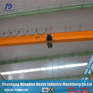 China European Type Single Girder Overhead Crane , Europe Standard Overhead Crane factory