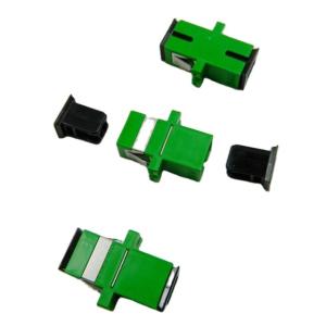 China Flange SC Apc Simplex Fiber Optic Adapter For FTTX factory