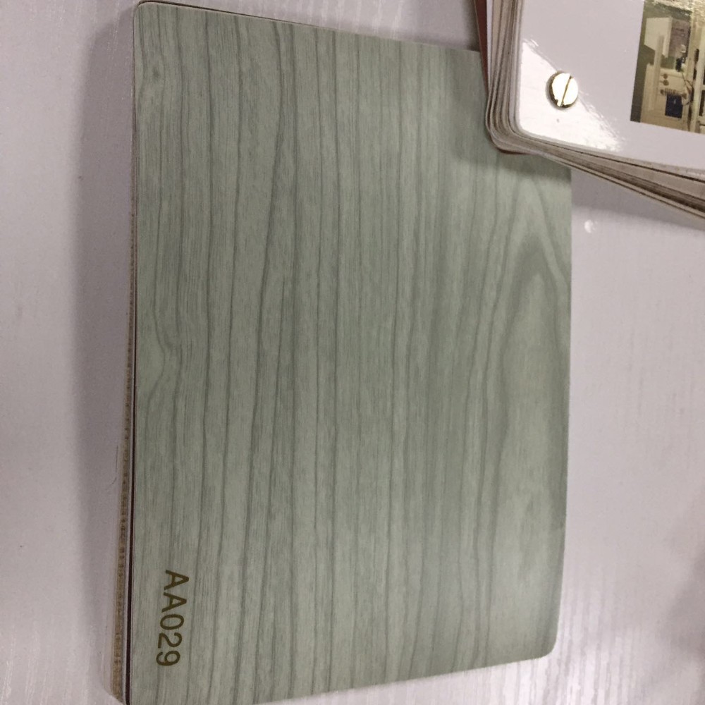 Furniture 1400mm Width Opaque PVC Wood Texture Foil for MDF Vacuum Press Door Decoration Film
