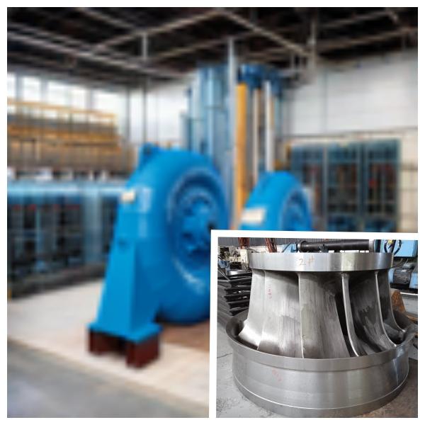 Stainless Steel Francis Turbine Generator with 90%-96% Efficiency and 300KW-20MW