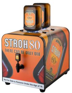 China alcohol Cold Shot Machine With 1800ml big volume Stainless Steel inner Tank factory