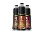 Custom Bottle Packed Black Hair Shampoo 15ml*2 For Supermarket