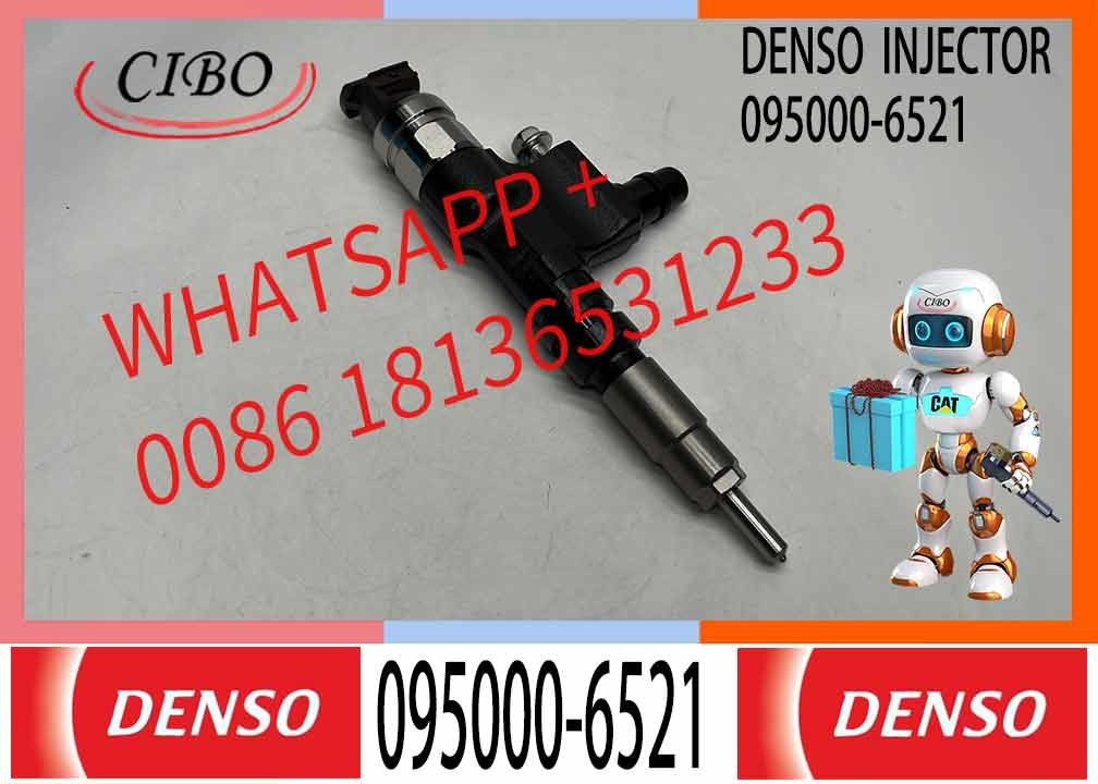 100% Neutral And Brand New Diesel Fuel Injector Common Rail Injector 095000-6521 23670-79026 23670-E0091