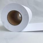 Coated Cloth Hot Melt Glue 100G White Glassine Liner Fabric Label