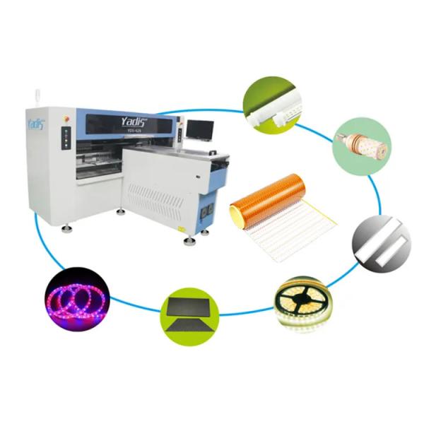 China Yadis Fully Automation Line Led Strip Light Smt Pick And Place Machine Wire Less Placement Machine factory
