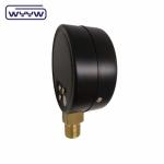 Black Steel Lpg Capsule Pressure Gauge 0-5psi 2.5" 63mm bottom Connection