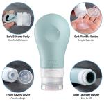 Leak Proof Silicone Cosmetic Bottles Travel Kit 90ML 60ML TSA Approved