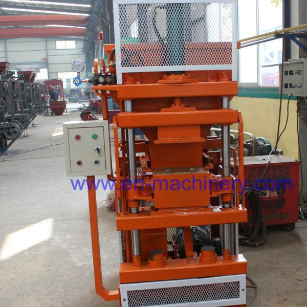Manual Interlocking Brick Making Machine 1-10 Mortarless Block Machines with