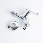 Wall Mounted Brushed Nickel ODM 0.08Mpa Brass Bibcock