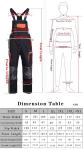 Factory Sale Mens Suspenders Overalls Workwear Uniforms Work Cargo Bib Overall