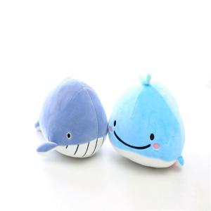 China Light Blue Fish Stuffed Plush Toys on sale