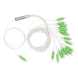 China 1 To 16 Mini PLC Splitter For Fiber Optic Communication RoHS compliant factory