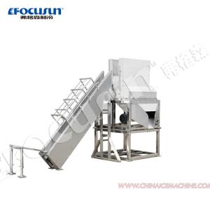 China Ice Crusher Machine with 100KG Ice Storage Capacity and 1.5 Years After-sales Service factory