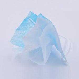 China 3 Ply Ear Loop Non Woven Disposable Protective Face Mask factory