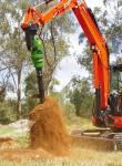 High Frequency Excavator Drill Auger Hydraulic Earth Auger Drill