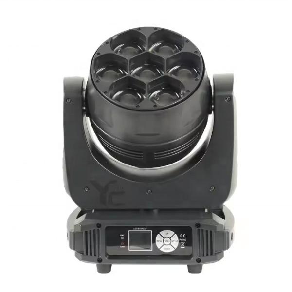 7pcs 40w Stage Par LED Zoom Moving Head Bee Eye Par Light for DJ Disco Party