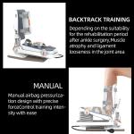 Ankle post-surgery hemiplegia stiffness foot drop dorsiflexion large angle