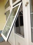 Double Glazing UPVC PVC Awning Window Impact Glass Windows Customized