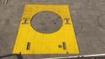 Polyurethane Anti Slip Mat for 37 1/2 inch Rotary Table Drilling Rig 30MM
