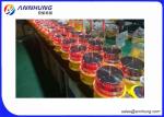 LED Solar Red Obstruction Light , 10cd Low Intensity Aircraft Warning Light IP68