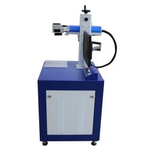 China Desktop Industrial Laser Marking Equipment For Metal Parts Arts Crafts Support factory