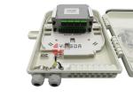 260 * 320 * 90 Mm Fiber Optic Splitter Box , ABS IP68 Fiber Optic Termination