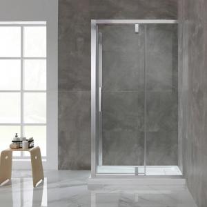 China Clear Tempered Glass Shower Enclosure OEM Tempered Glass Shower Screen factory