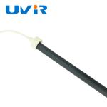 Single Tube Quartz Infrared Lamp Black Tube Halogen Lamp For Industrial Heating